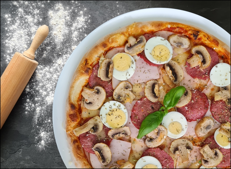 Pizza Capricciosa MA50er